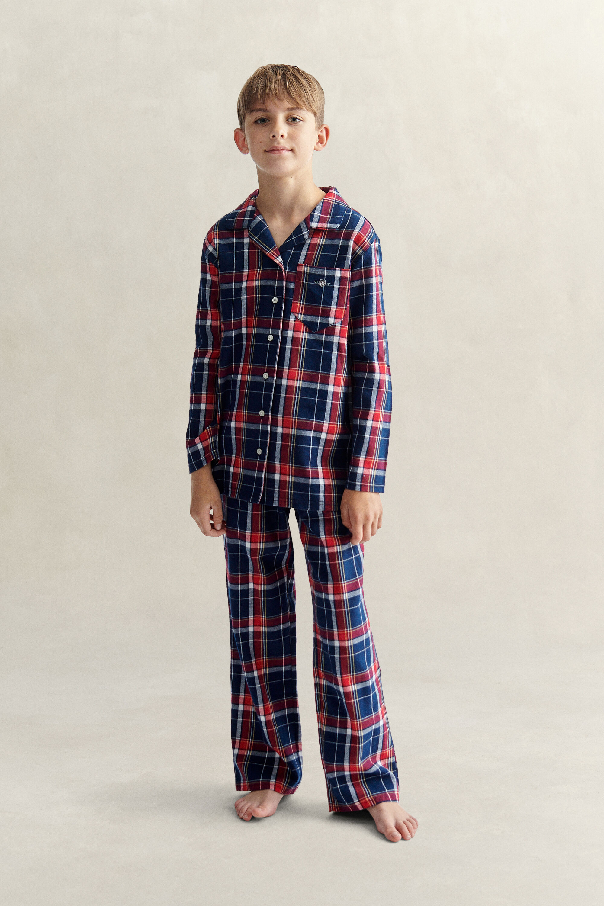 Teen Boys Flannel Pajama Set