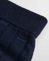 Breit gerippter Wollrock