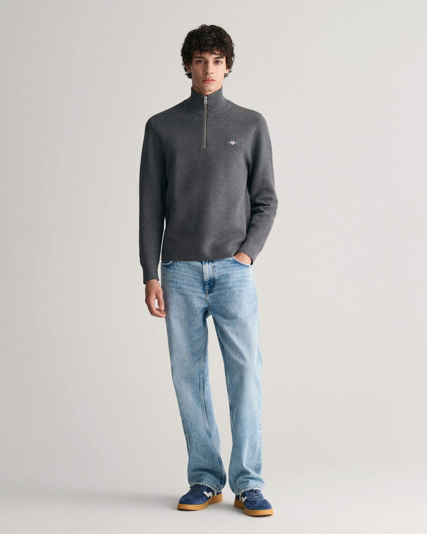 Milano Knit Baumwoll Troyer