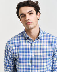 Regular Fit Flanellbluse mit Karomuster