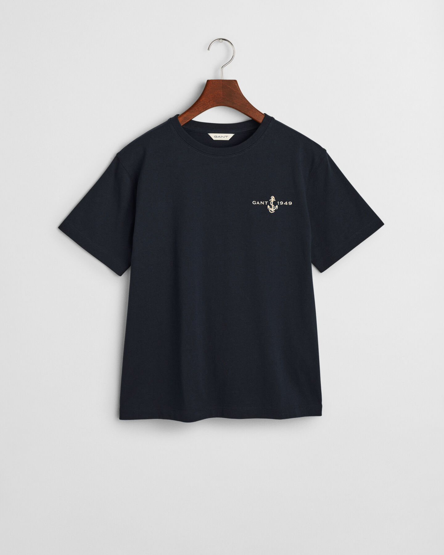 Anchor T-Shirt mit Stickerei