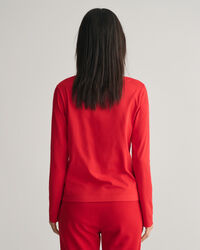 G Rundhals-Langarmshirt