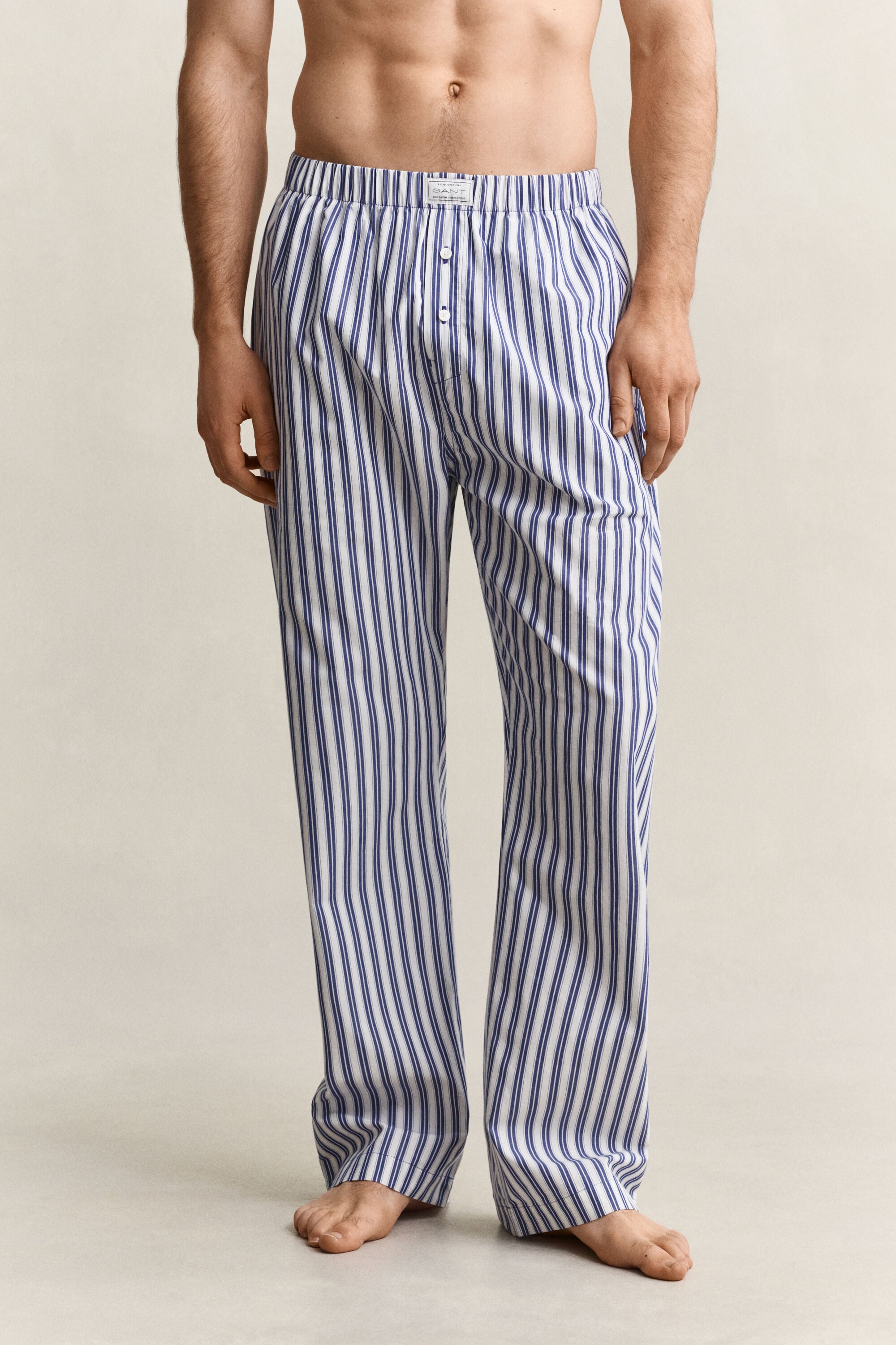 Gestreifte Pyjamahose