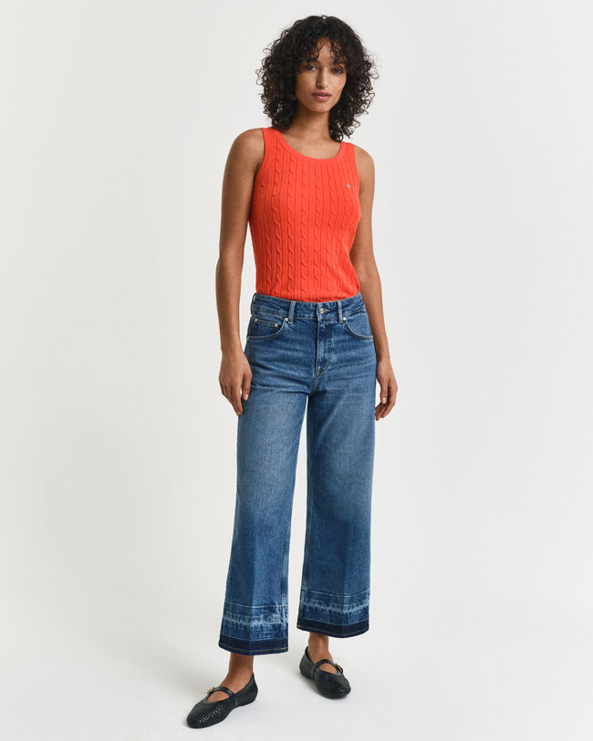 Jeans mit Saumaufschlag