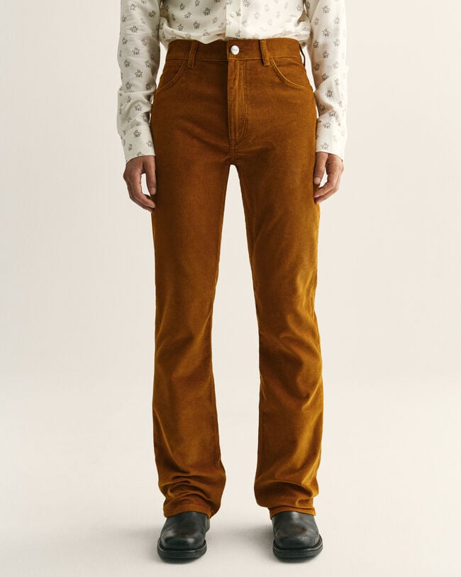 Wrangler x GANT Bootcut Cord-Jeans