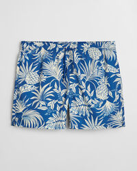 Tropical Print Badeshorts