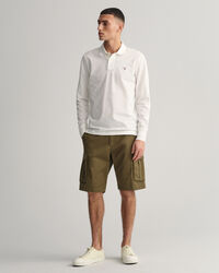 Original Piqu&eacute; Langarm-Poloshirt