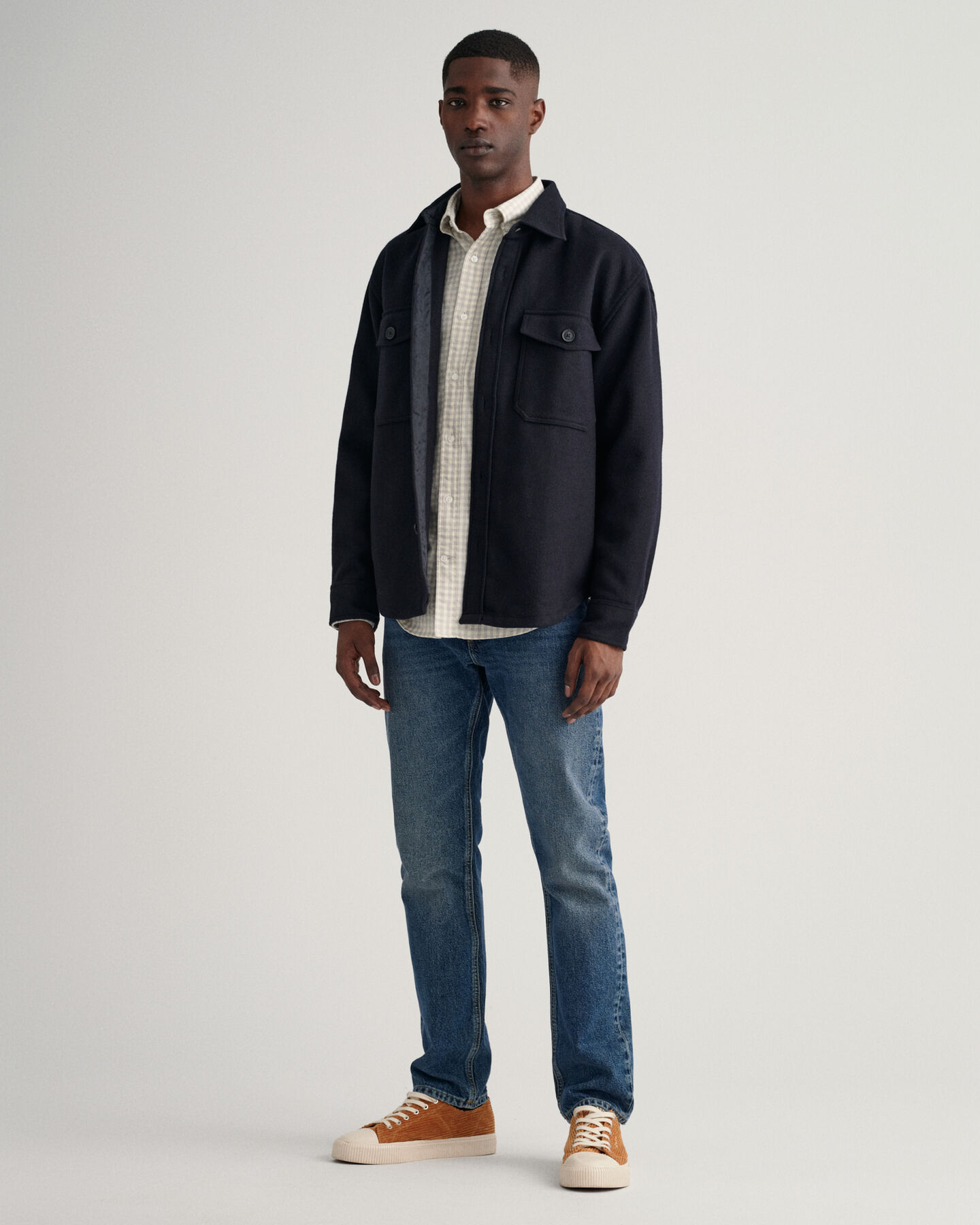 Regular Fit Jasp&eacute; Gingham Hemd