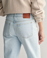 Rigid Jeans mit geradem Bein