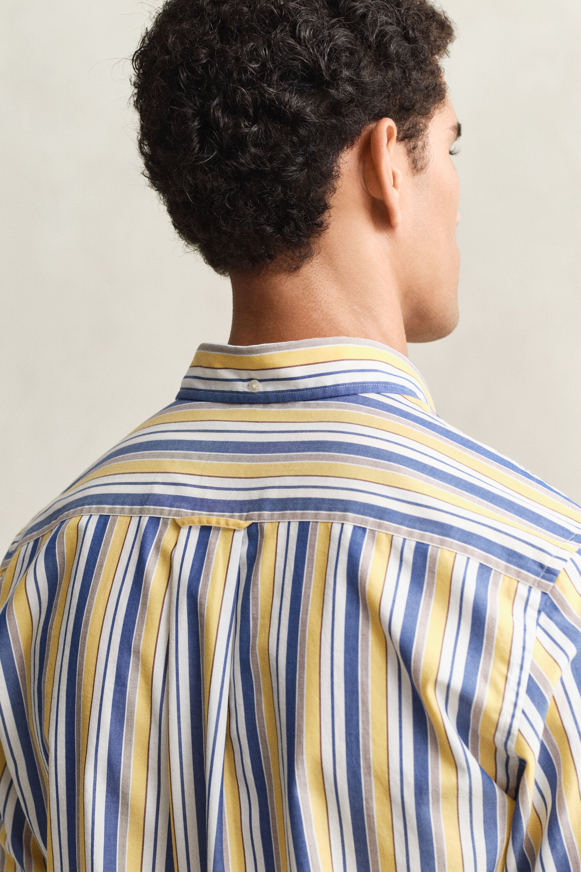Regular Fit Striped Poplin Shirt