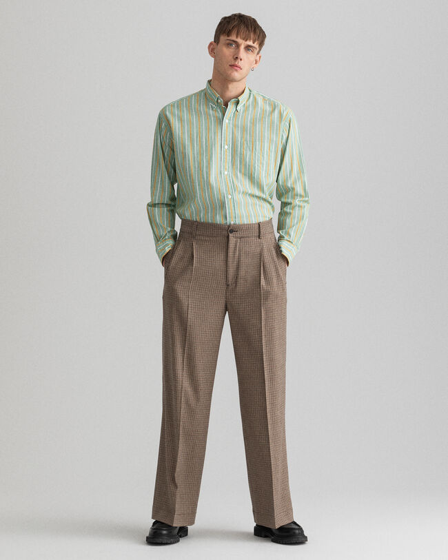 Relaxed Fit Fil-&agrave;-Fil Hemd