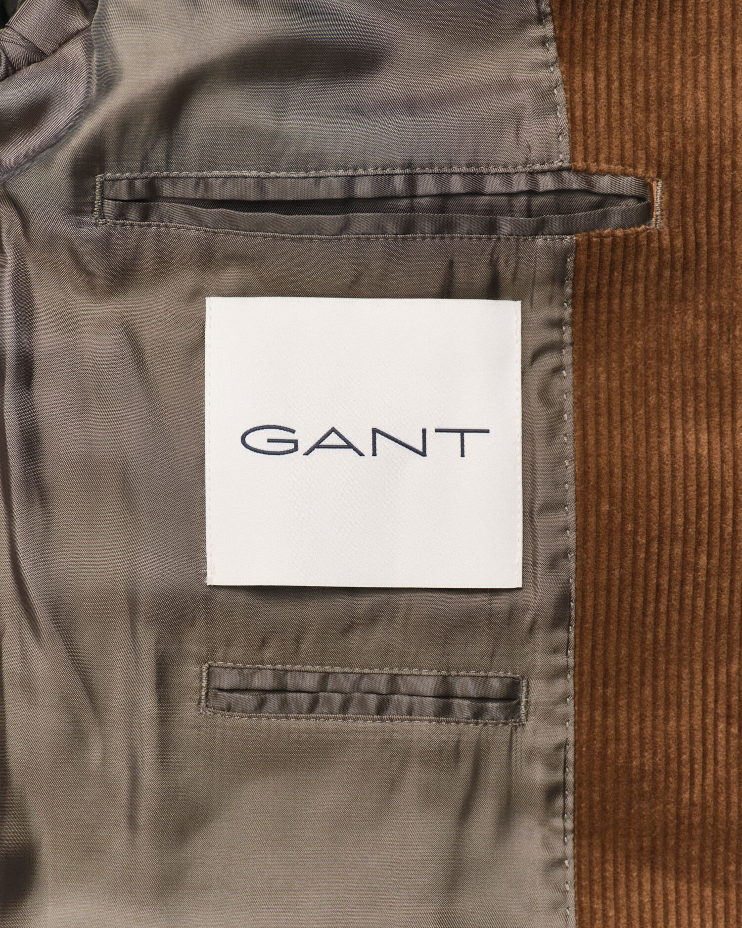 Puffer Jacke aus Cord