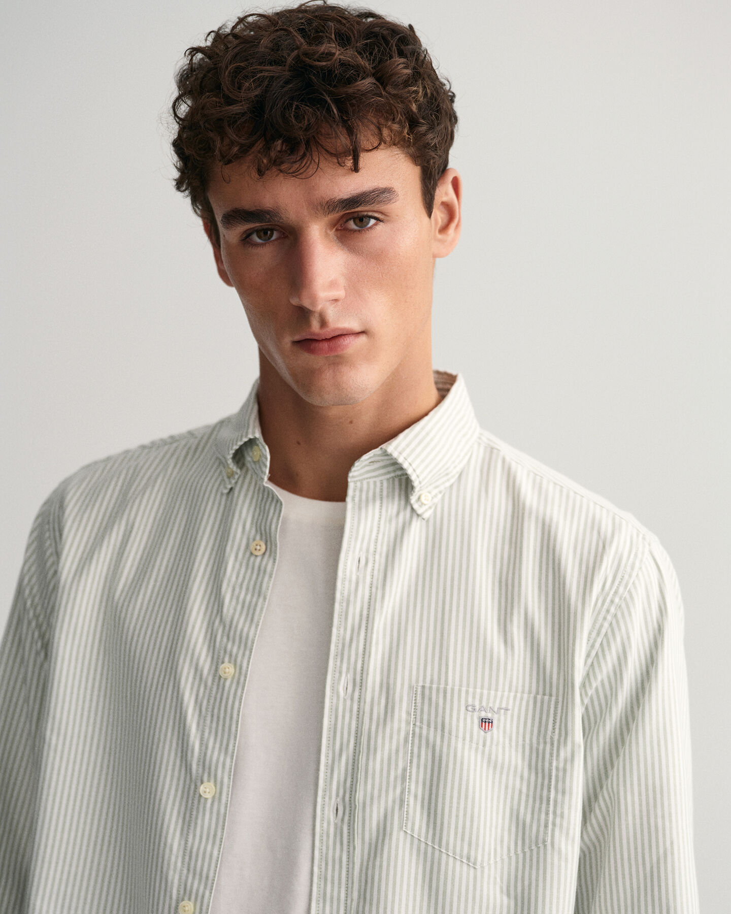 Regular Fit Banker Oxford-Hemd