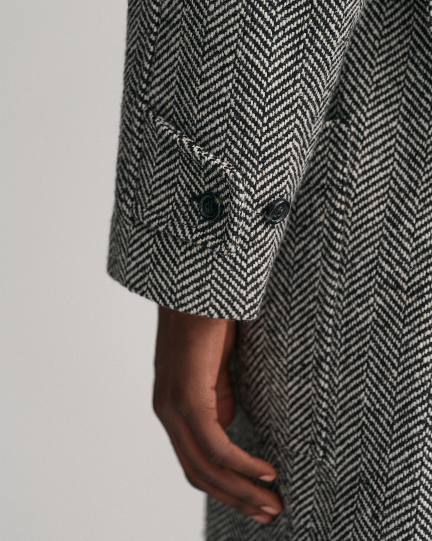 Balmacaan Wollmantel