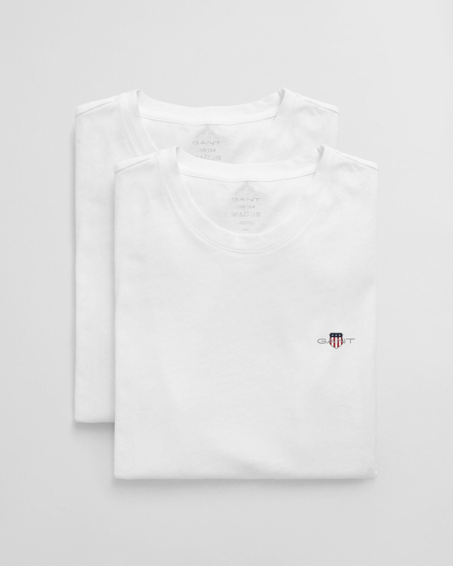 Lot de 2 t-shirts col rond Ado