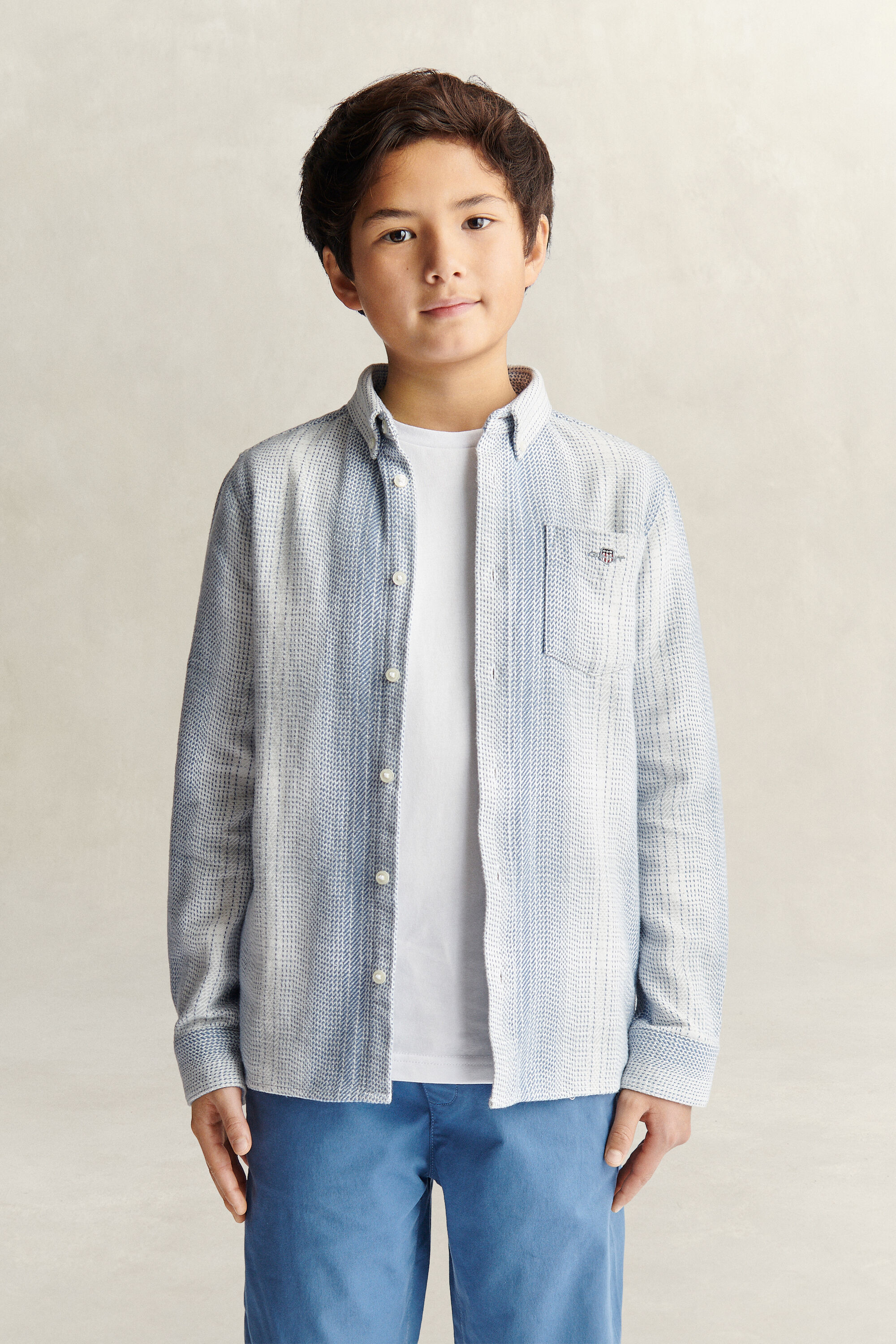 Teen Boys Checked Overshirt