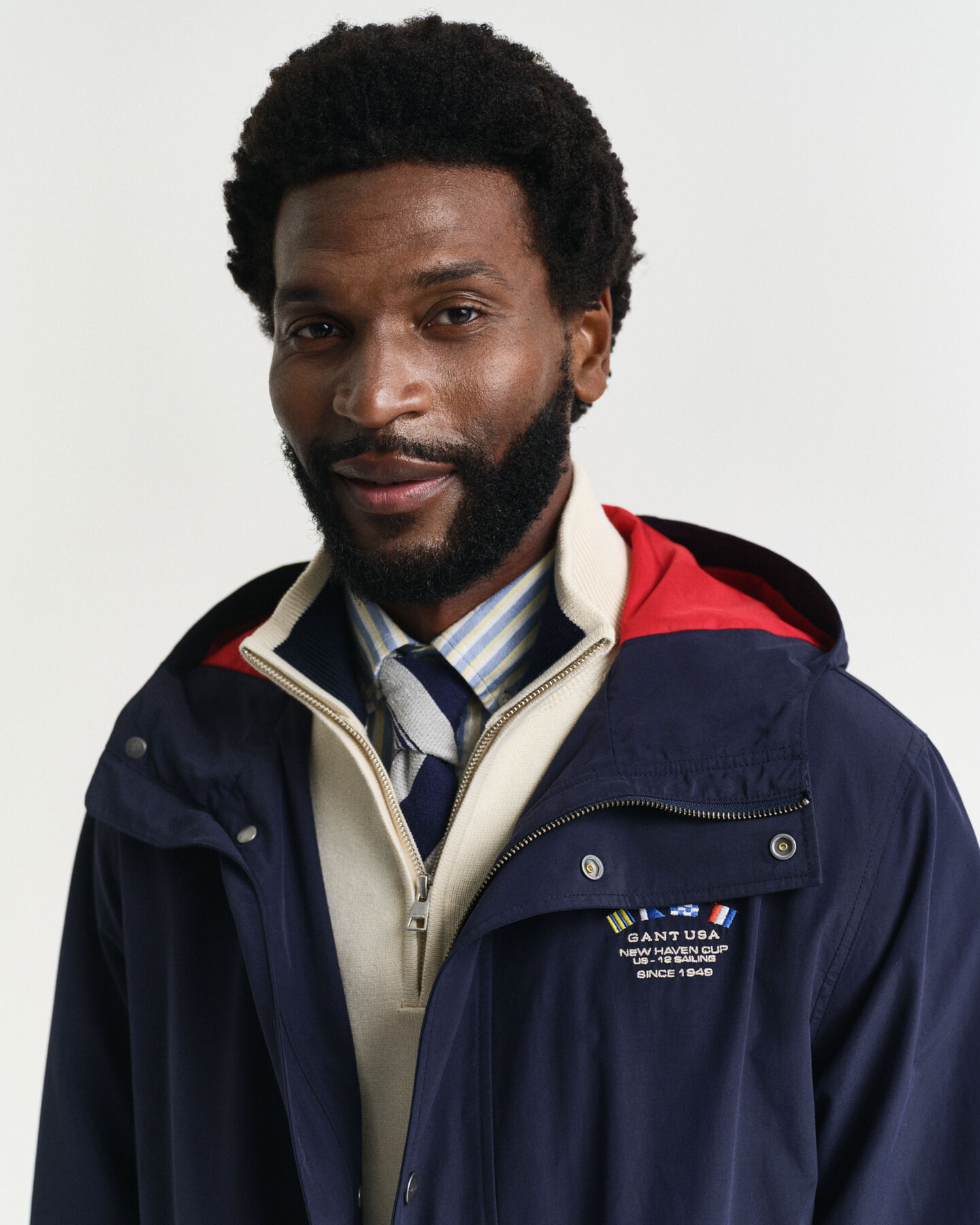 Windshielder Jacke im Blockfarbendesign