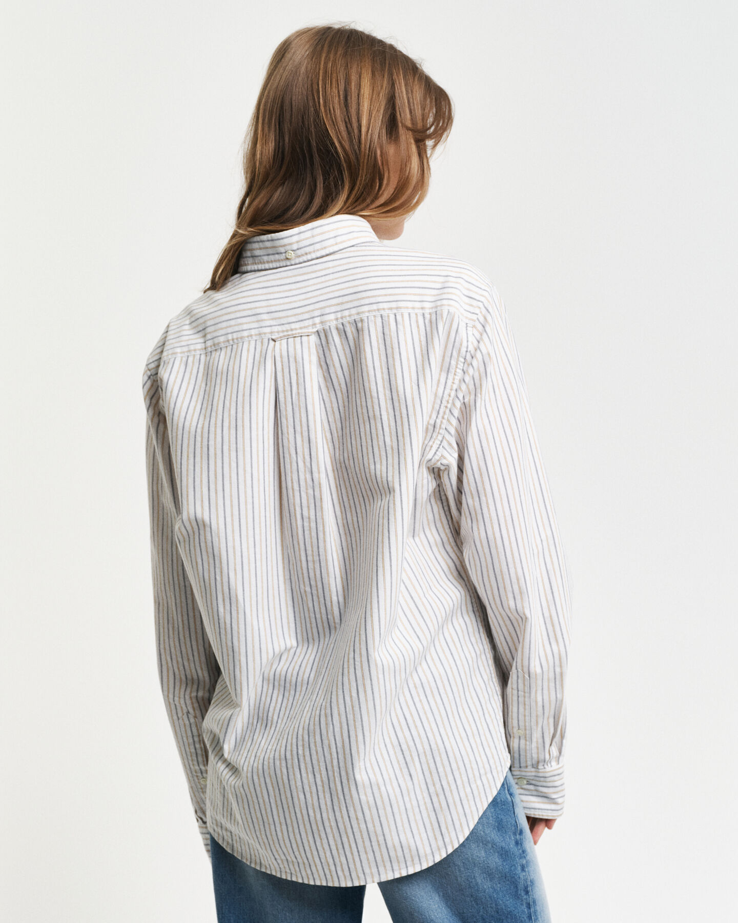 Regular Fit Classic Oxford-Hemd mit Streifen