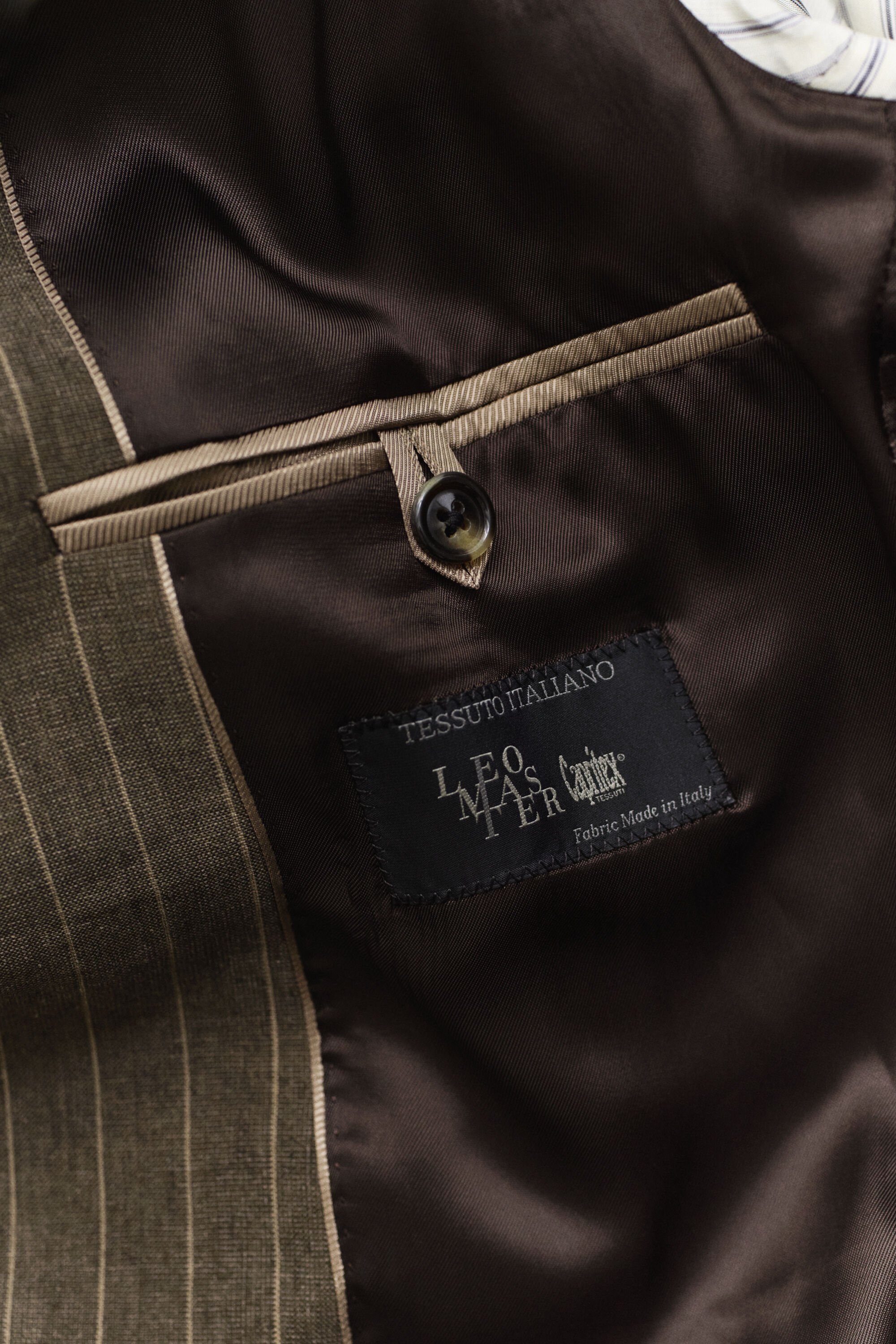 Anzugsakko mit Nadelstreifen