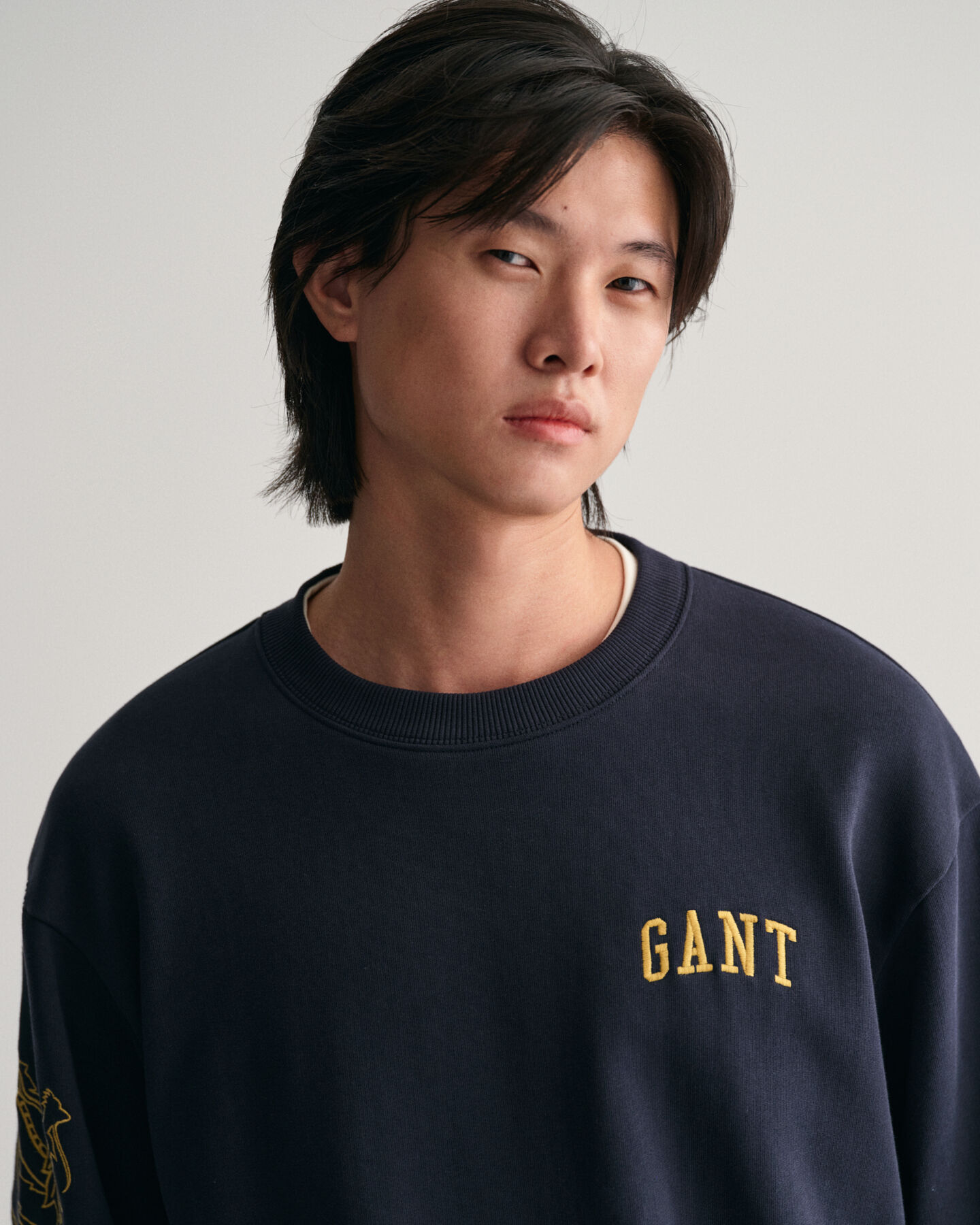 Dragon Crest Rundhals-Sweatshirt