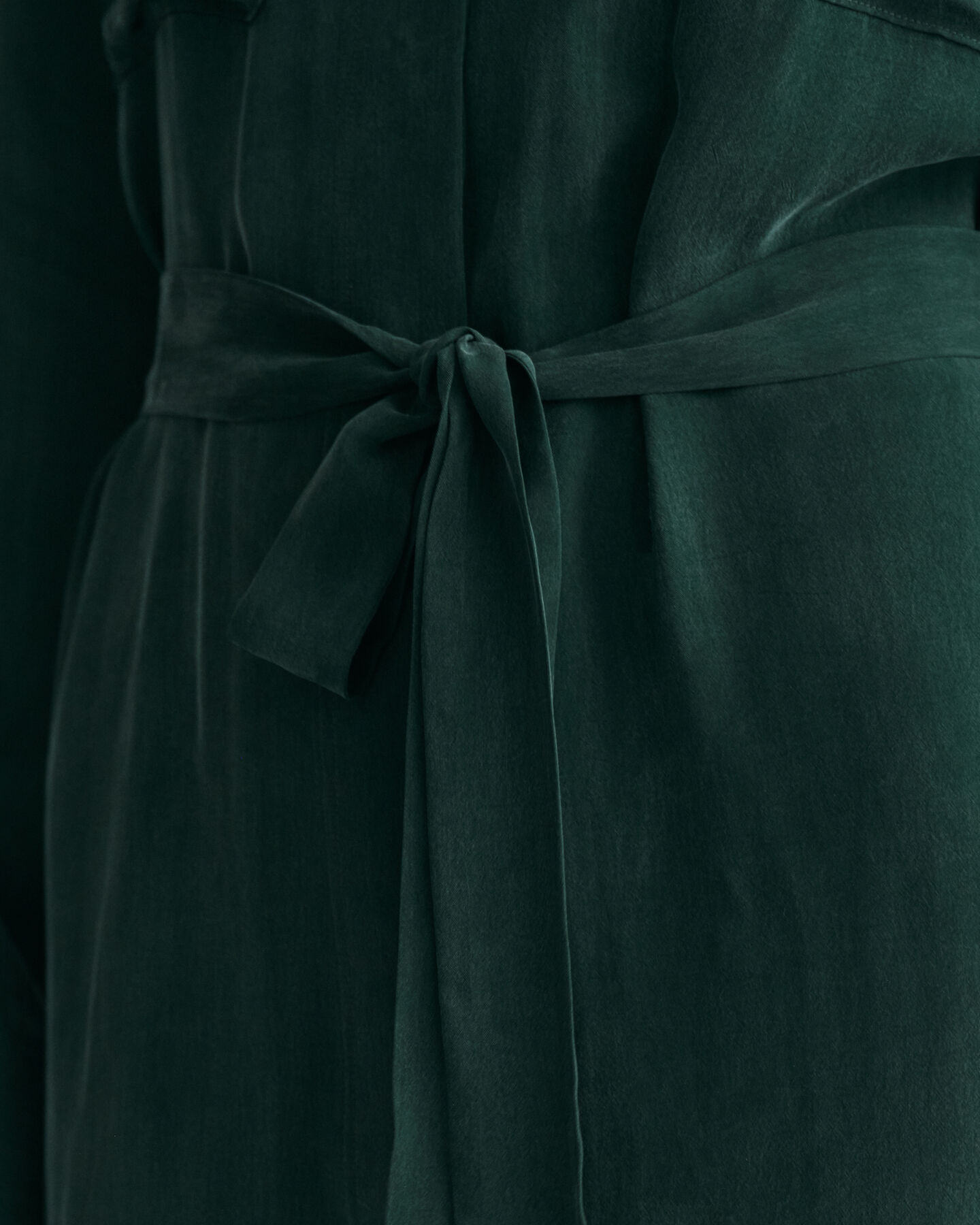 Relaxed Fit Utility Hemdblusenkleid