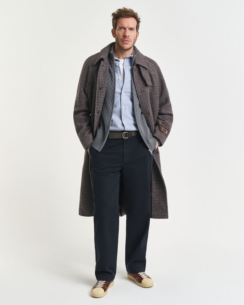 Strickjacke mit Mikrostruktur