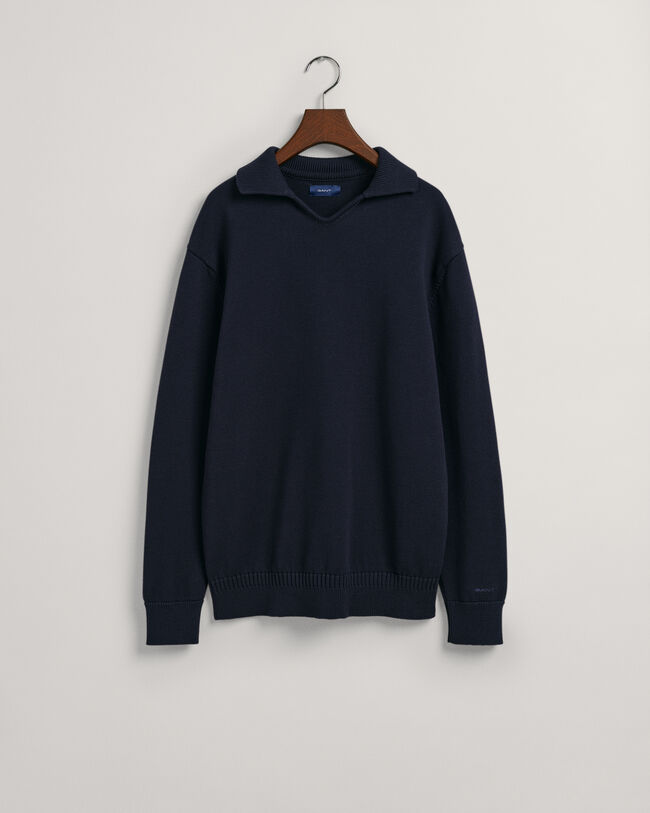V-Neck Polopullover