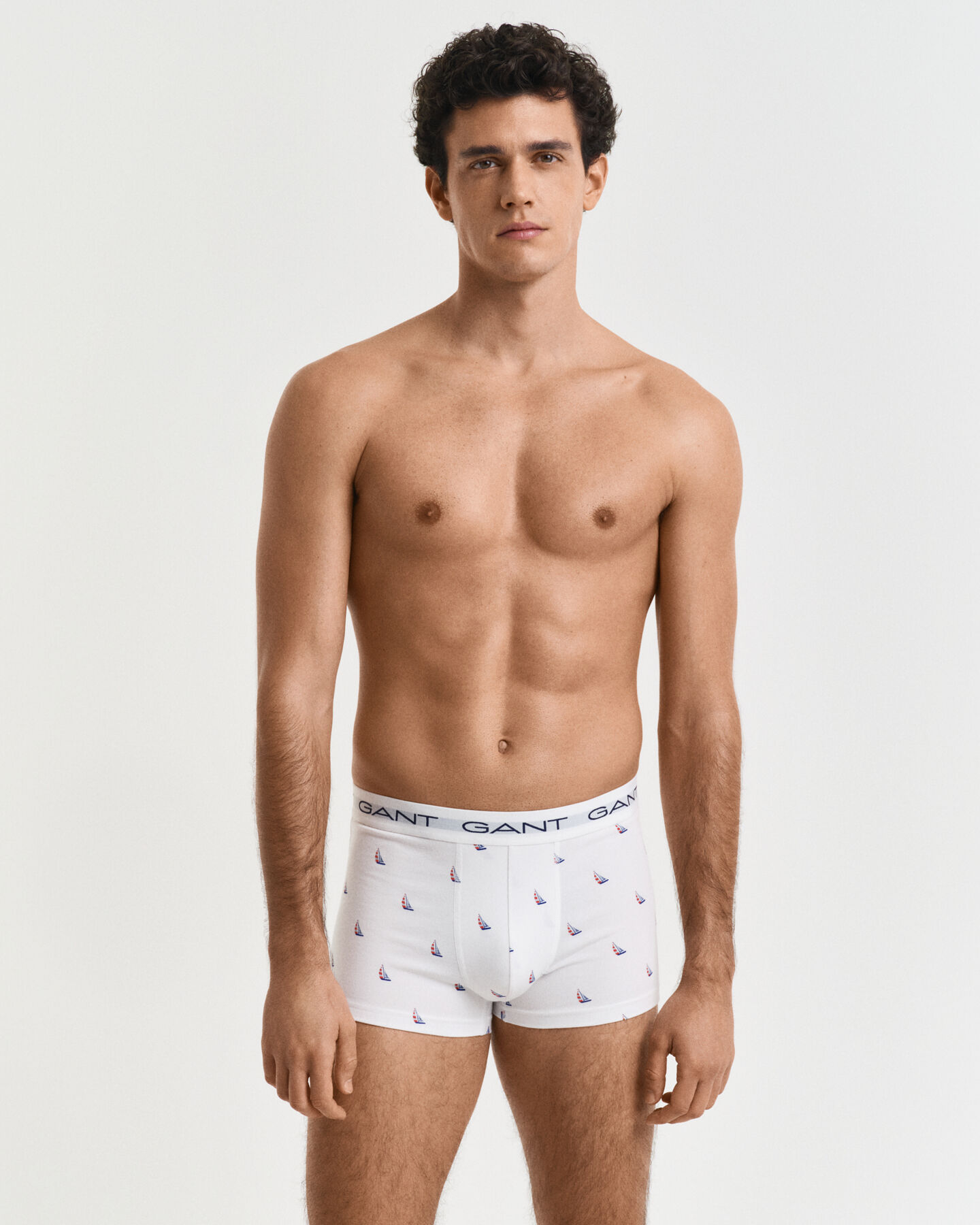 3er-Pack Boxershorts mit Boot-Print