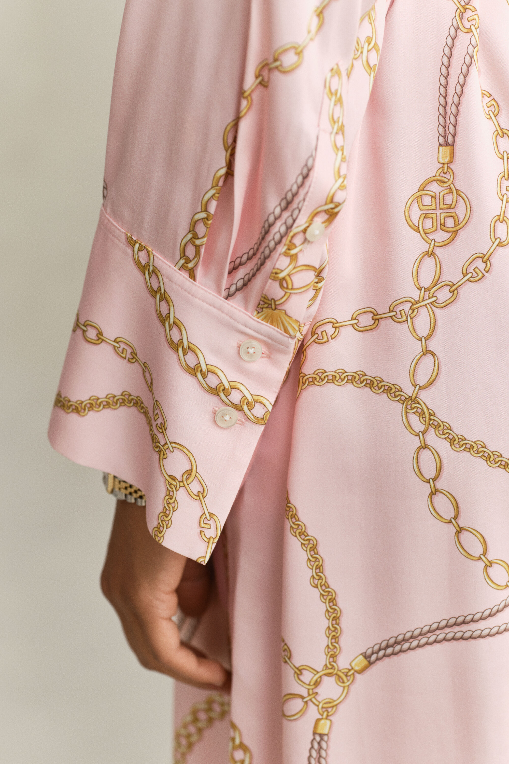 Abito chemisier con cintura