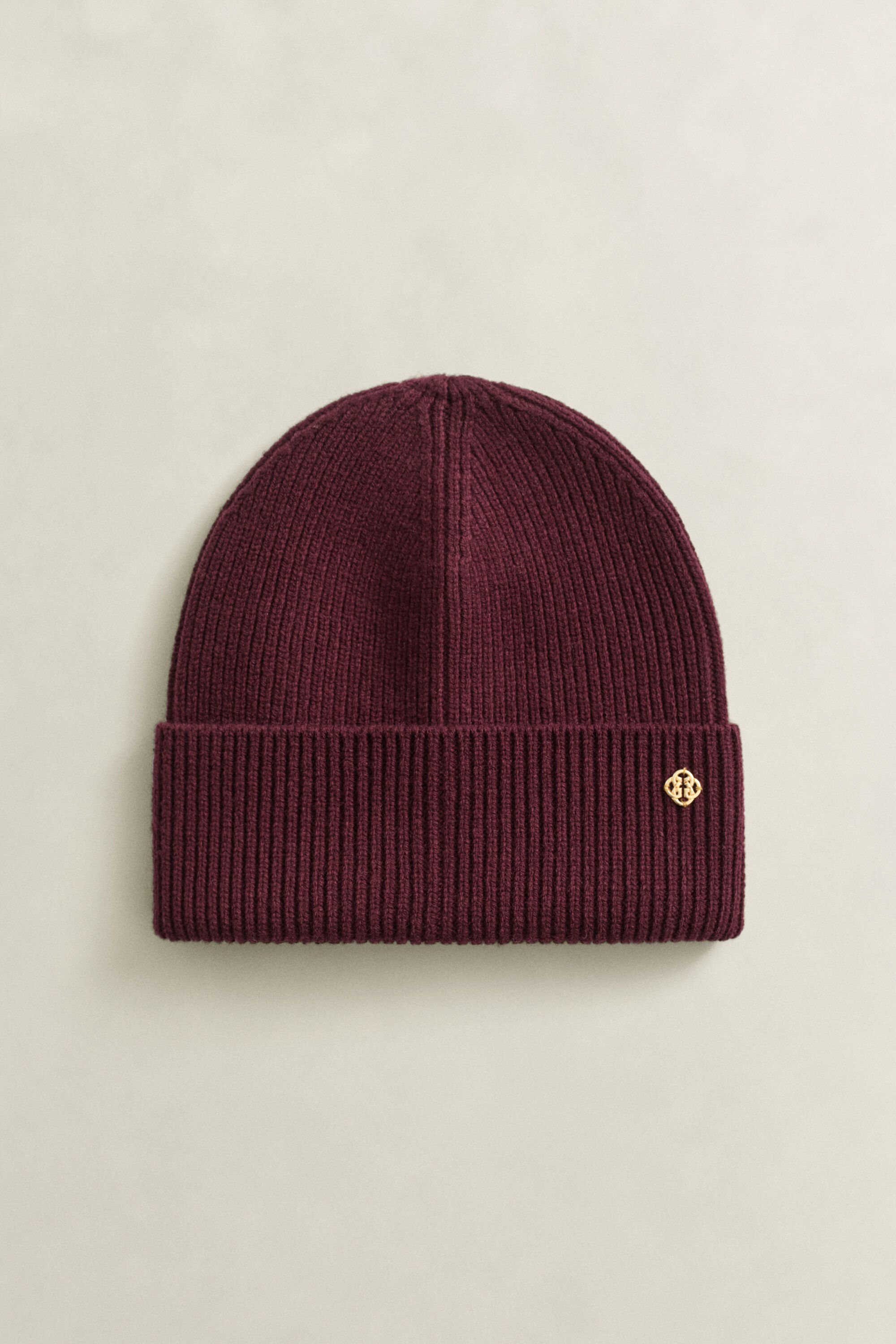 Ribbed Wool Beanie