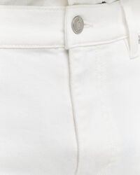 Weiße Regular Fit Jeans