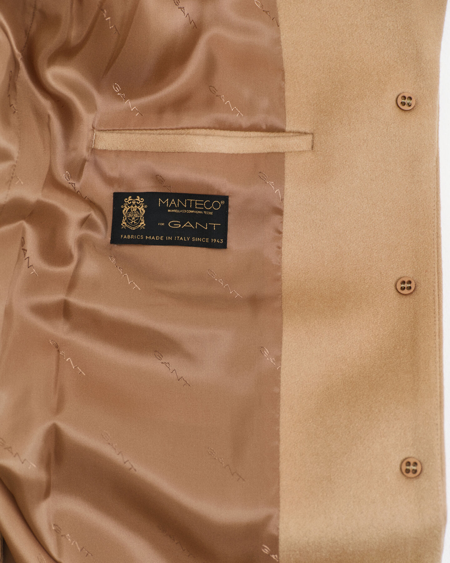 Classic Tailored Fit Wollmantel