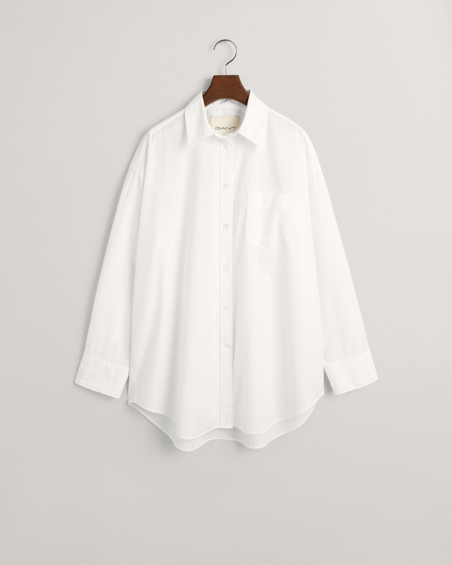 Oversized Popeline Hemd