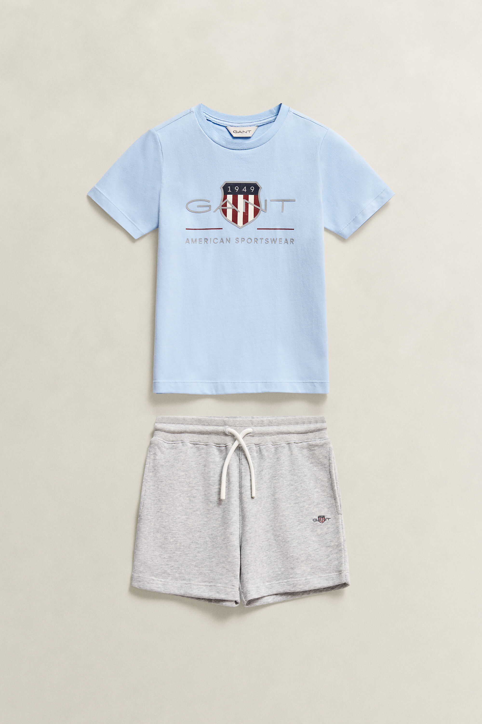 Boys Archive Shield T-Shirt & Sweat Shorts Set