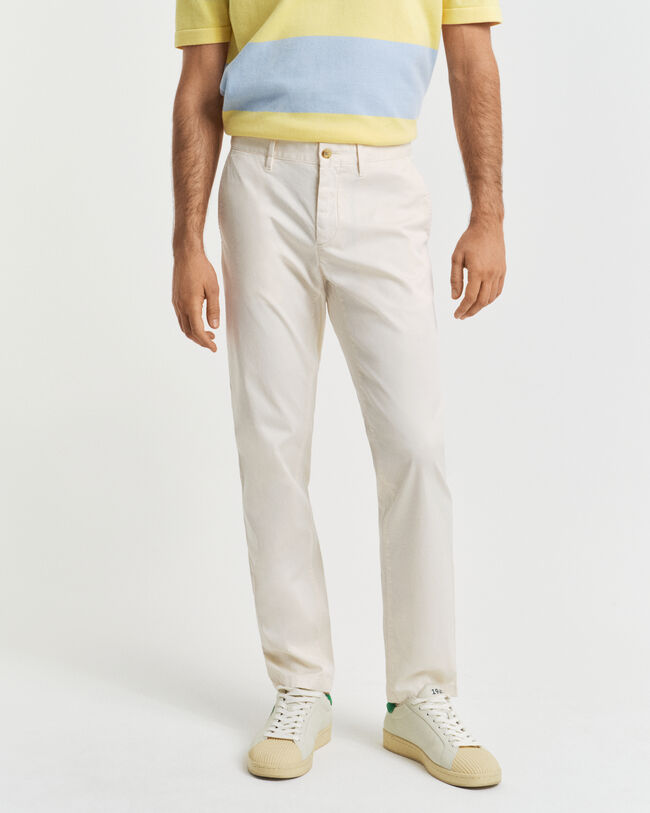 Sunfaded Slim Fit Chinohose