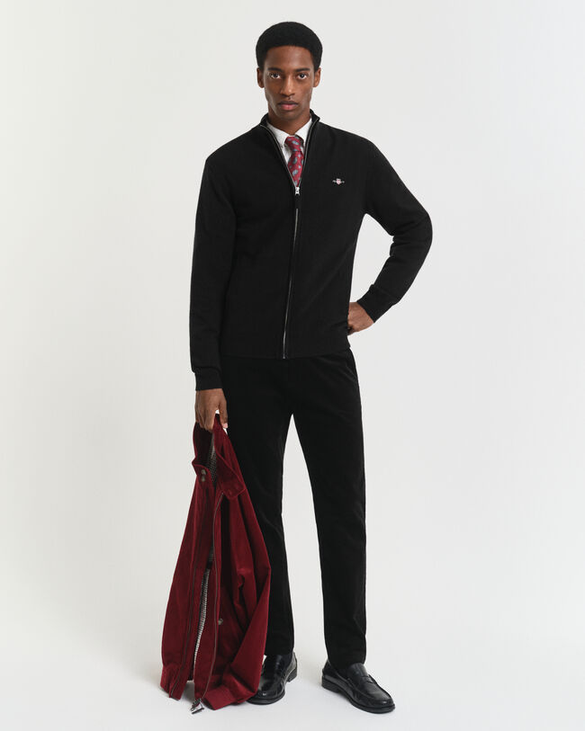 Slim Fit Cord Chinohose