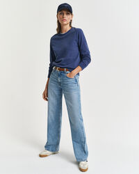 Sunfaded Rundhals-Sweatshirt