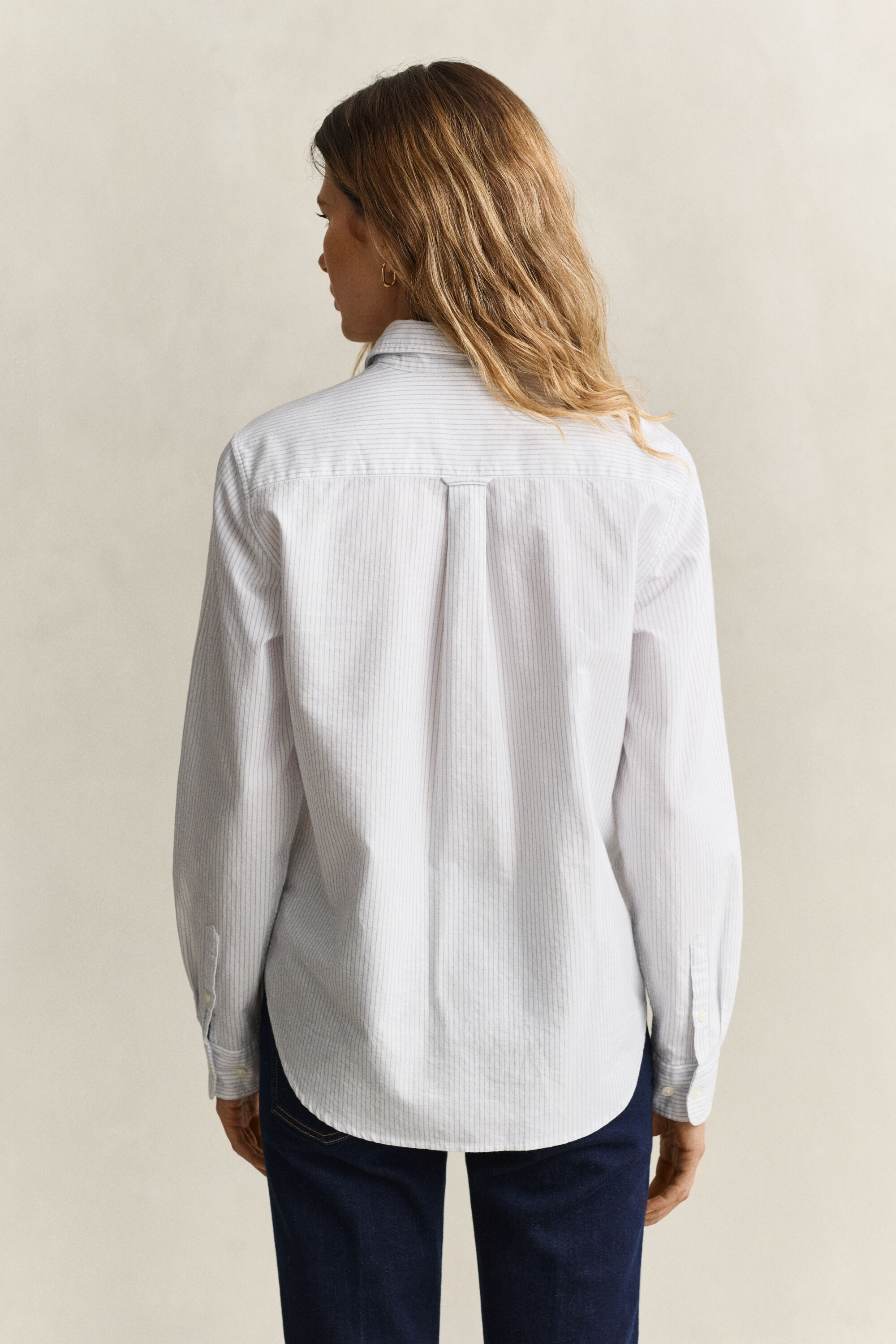 Gant x Yale Oxford-Bluse mit Streifen