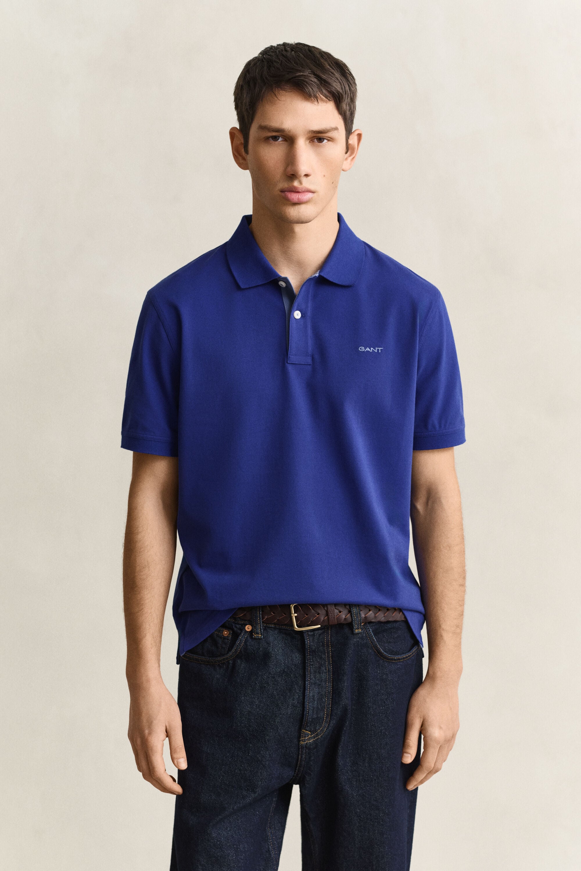 Kontrast Piqué Poloshirt