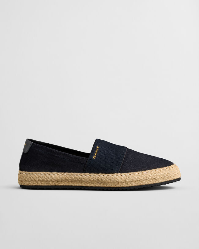 Raffiaville Espadrille aus Leinen