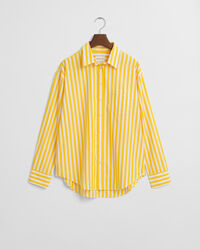 Regular Fit Classic Popeline Bluse mit Streifen