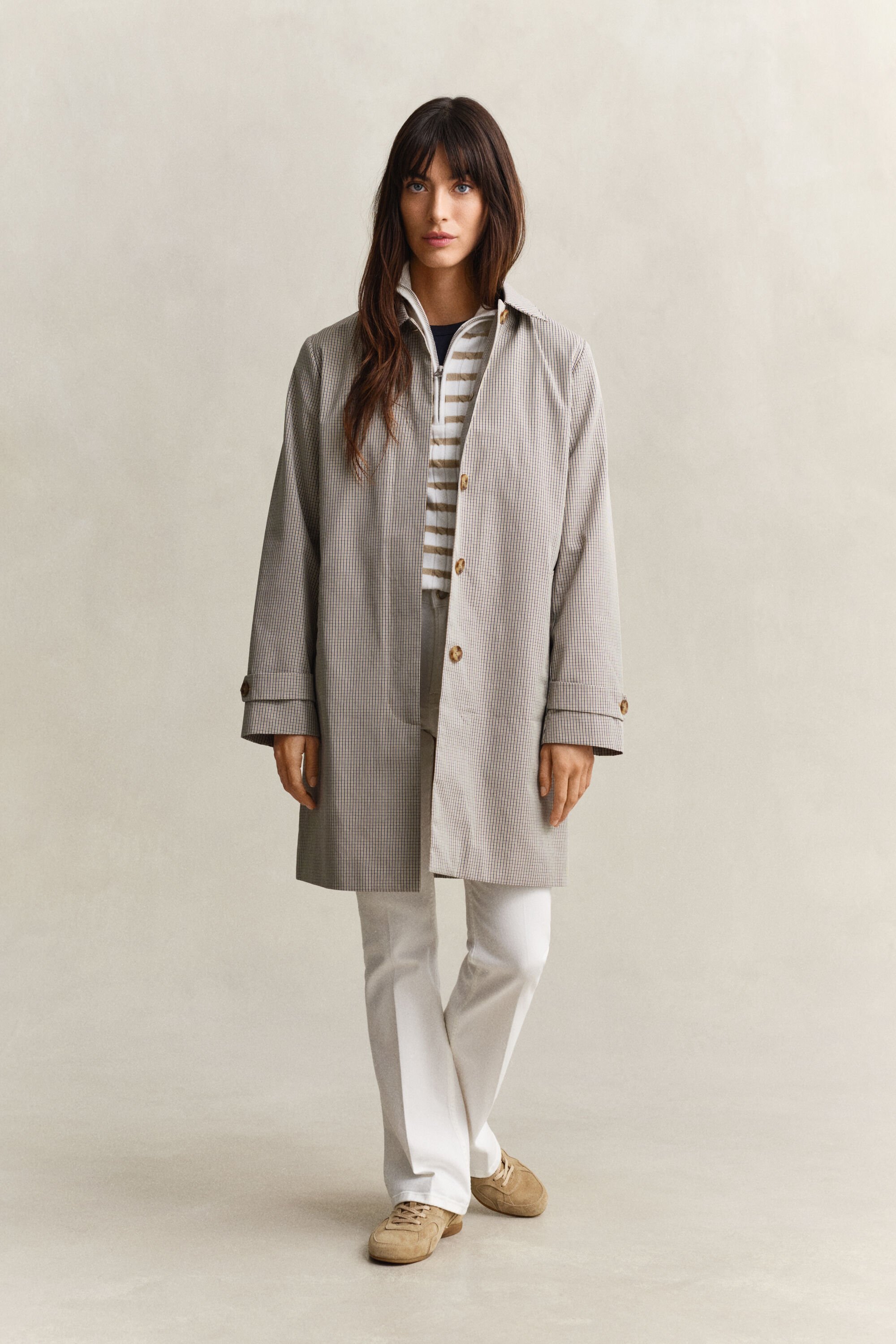 Gestreifter Zopfstrick Troyer