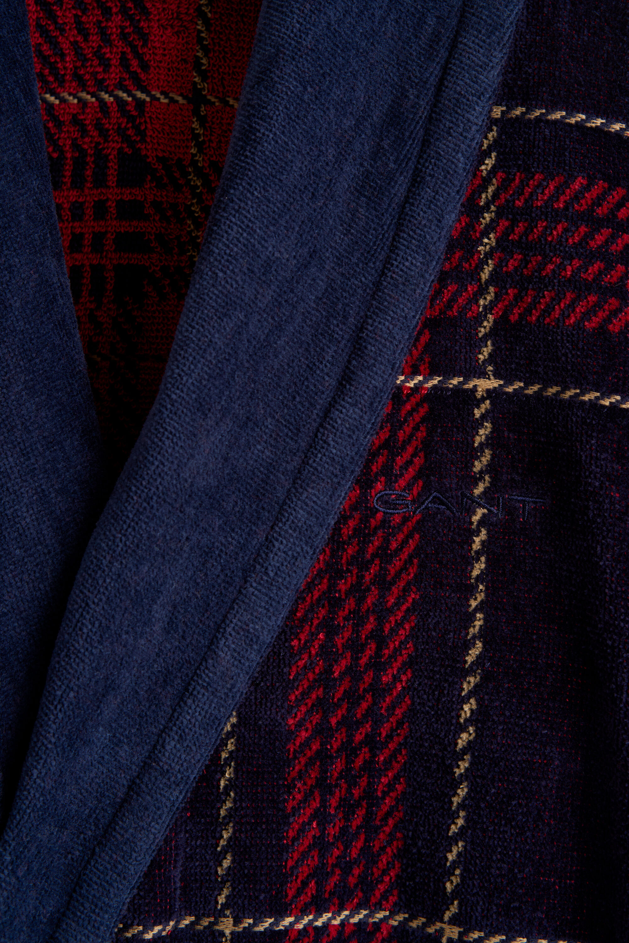 Holiday Check Robe