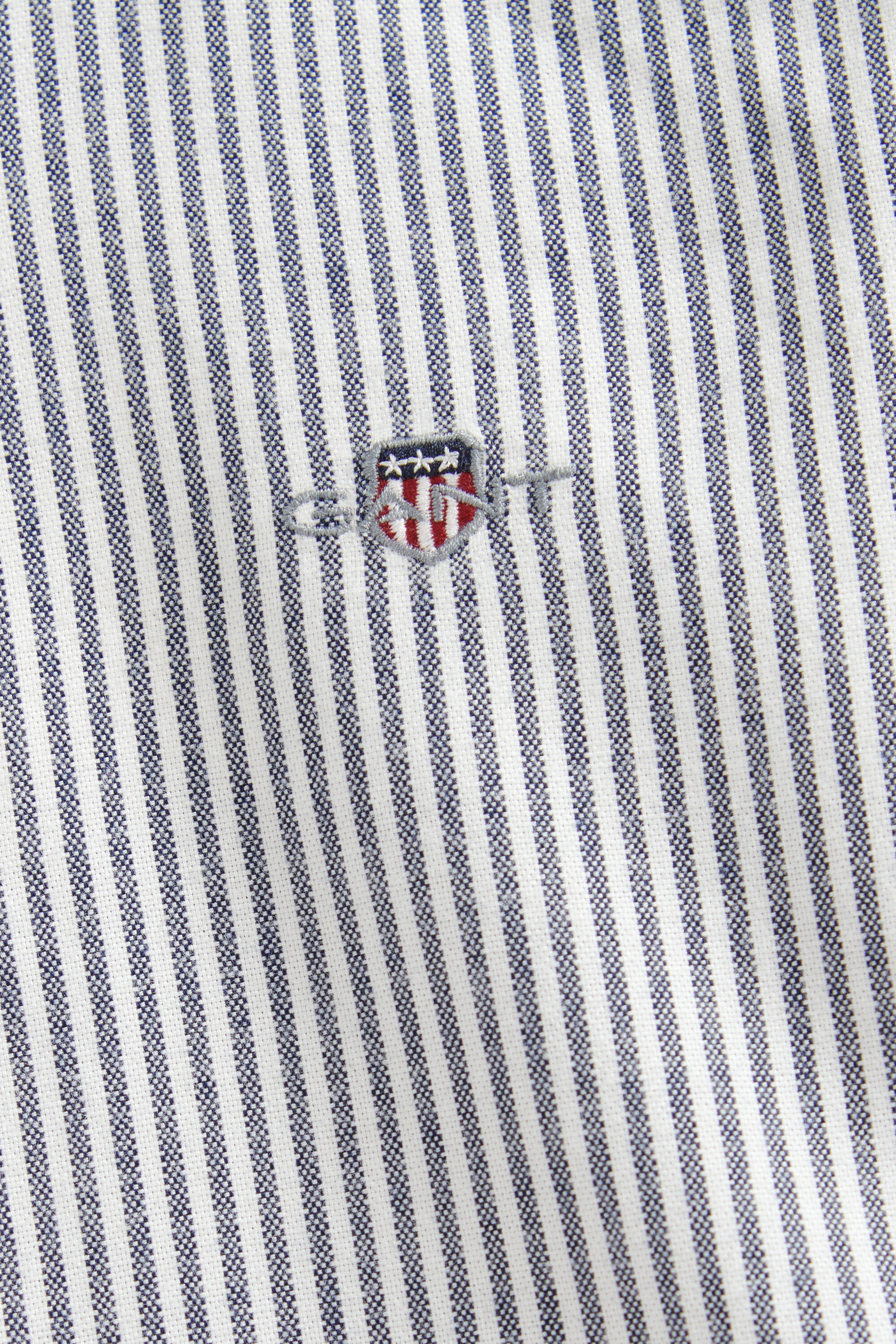 Camicia Oxford a righe Shield Teen Boys