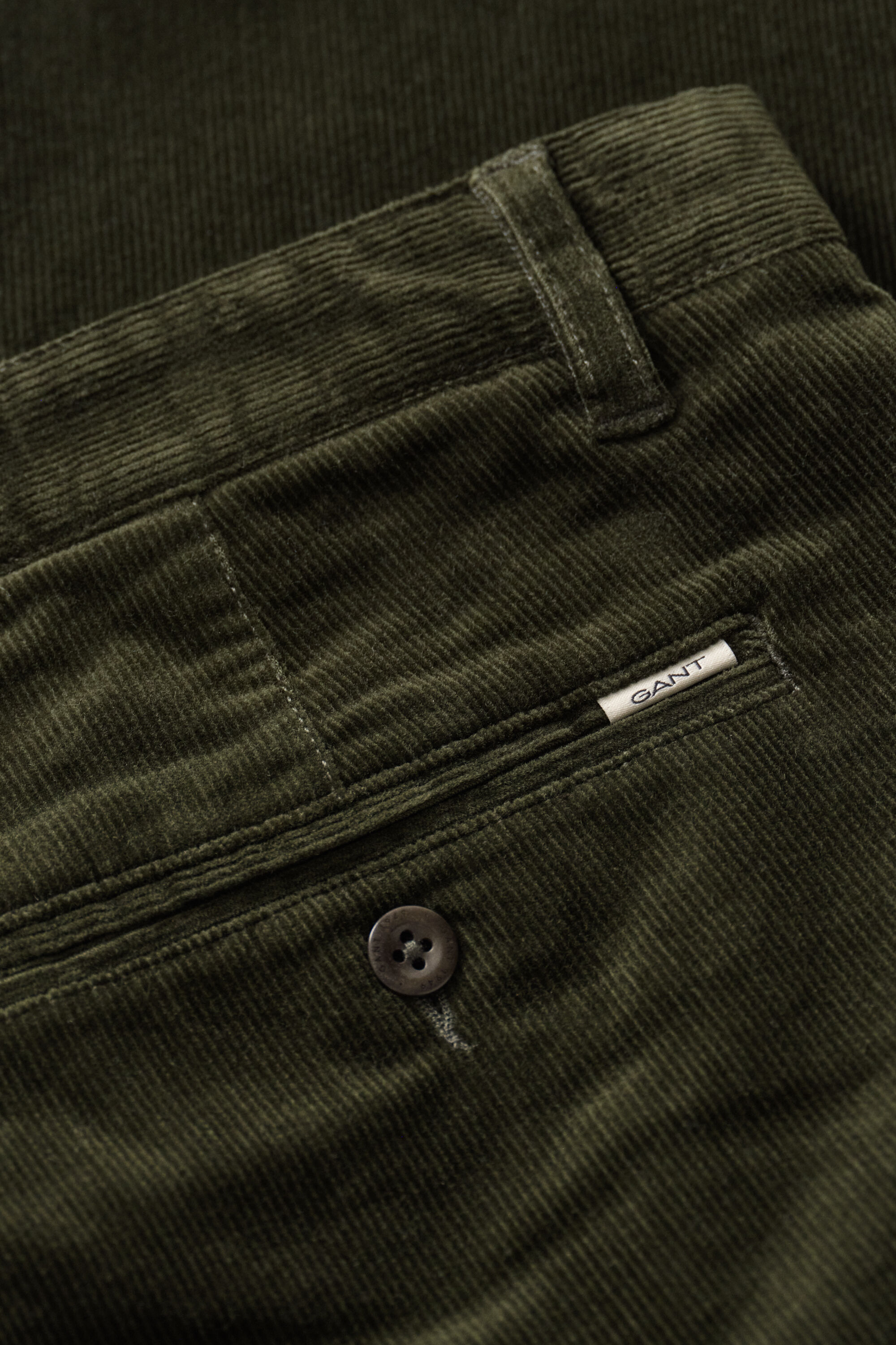 Slim Fit Cord Chinohose