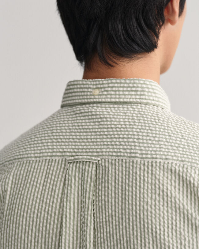 Regular Fit Seersucker Hemd