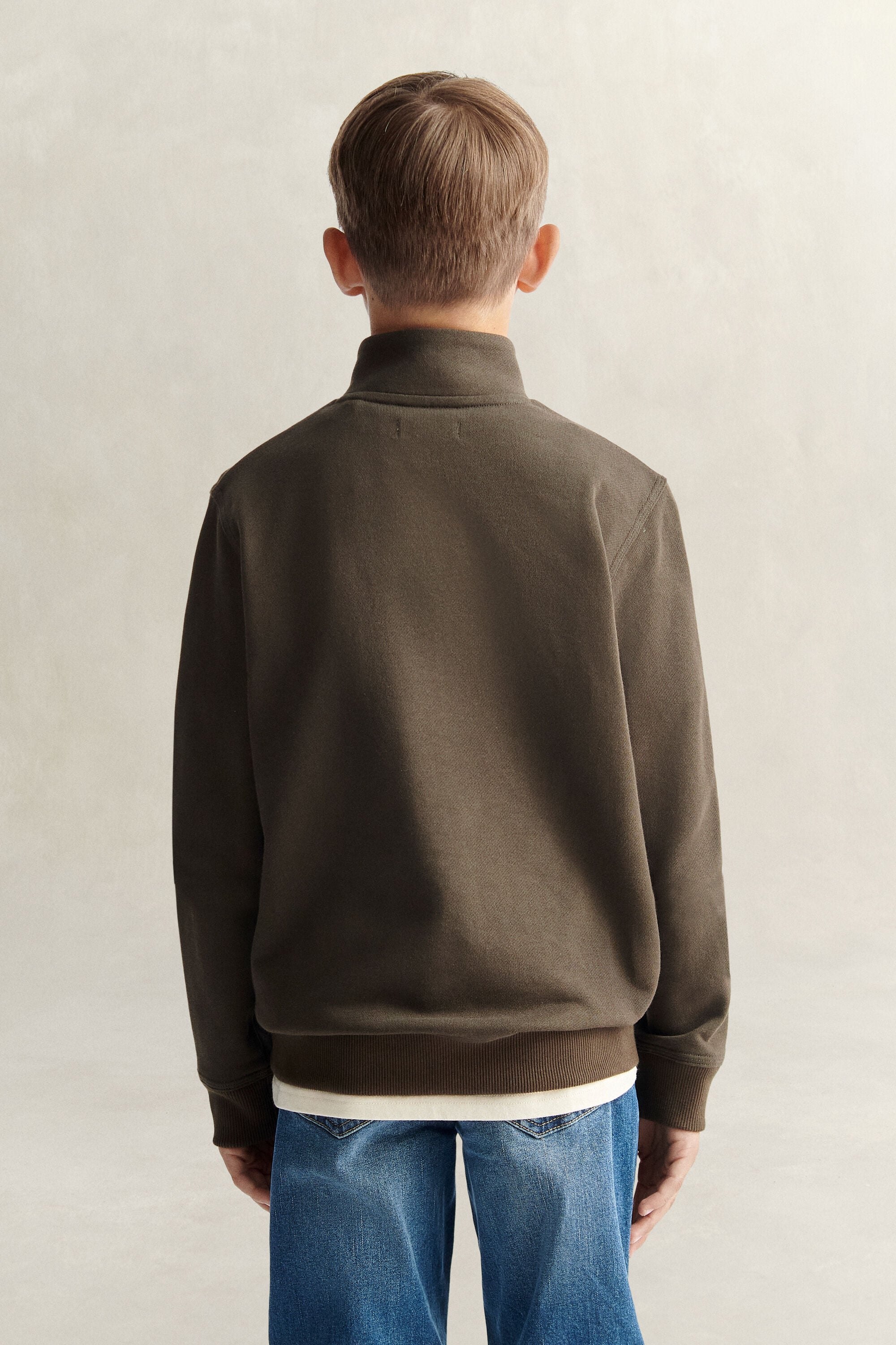 Teen Boys Shield Half-Zip Sweatshirt