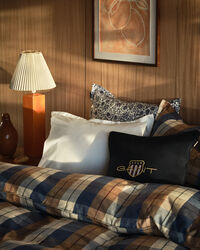 Flanell-Kopfkissenbezug mit Karomuster