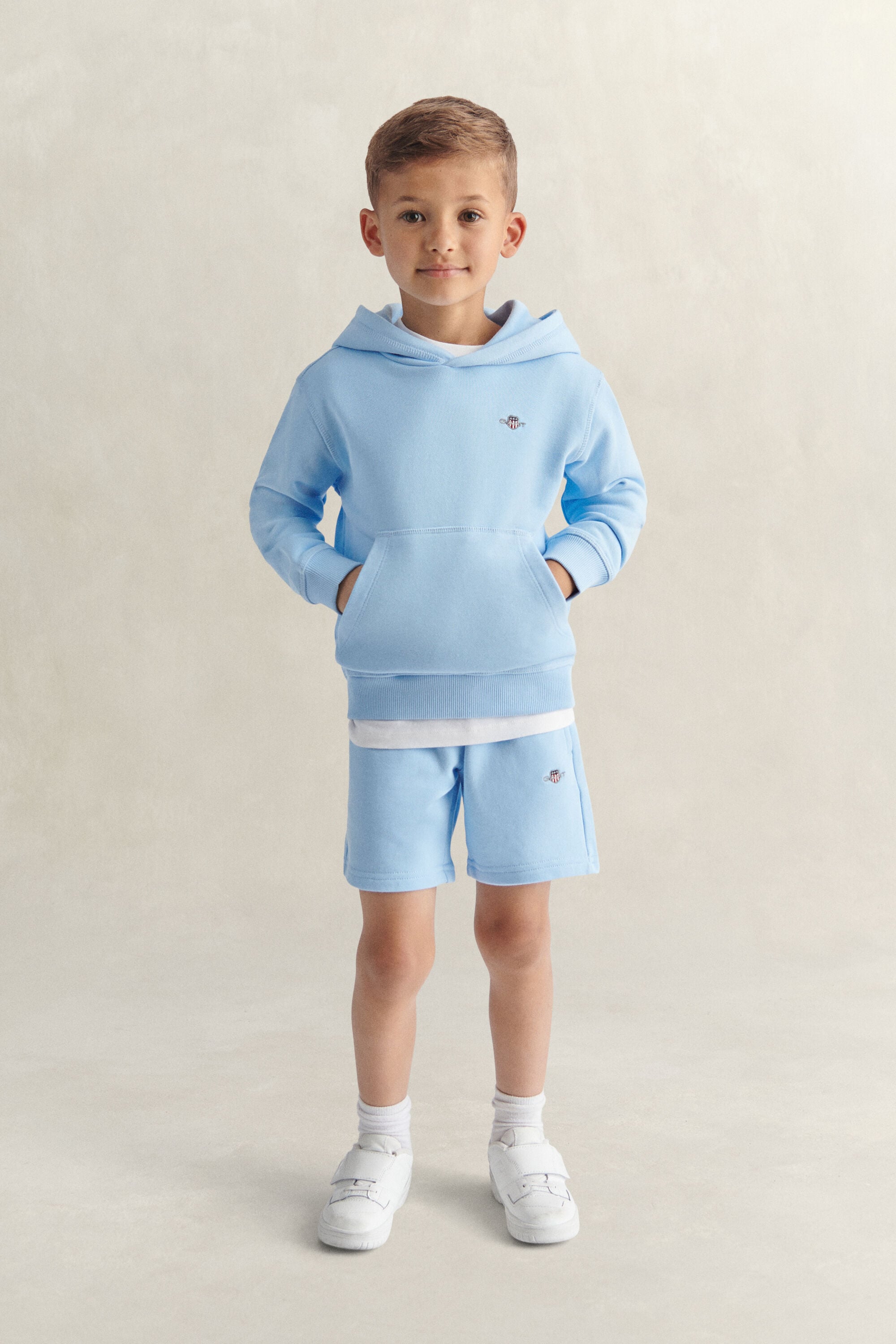 Boys Shield Sweat Shorts