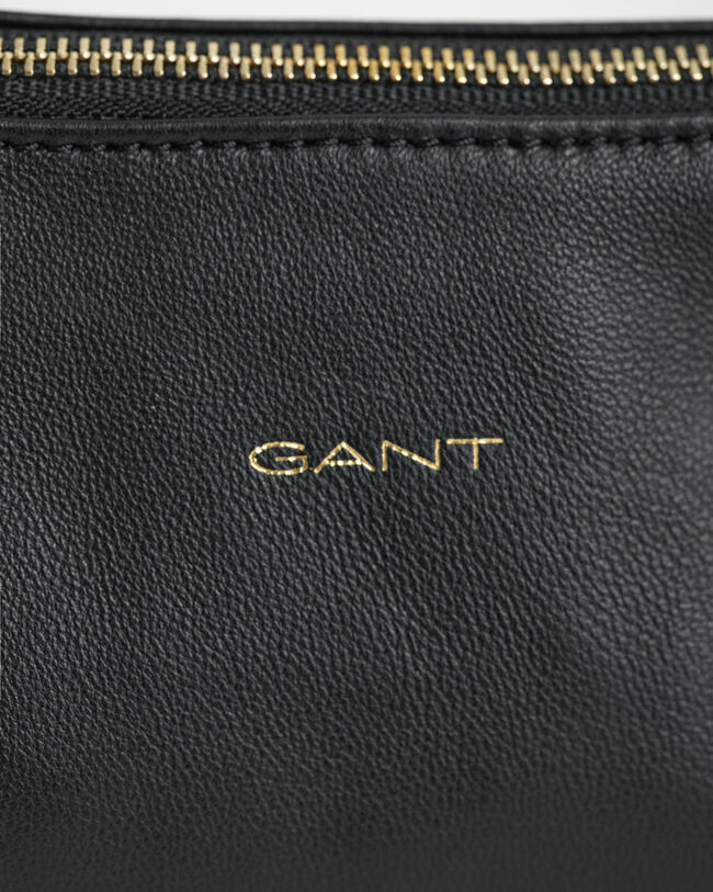 Umhängetasche aus gerafftem Lammleder